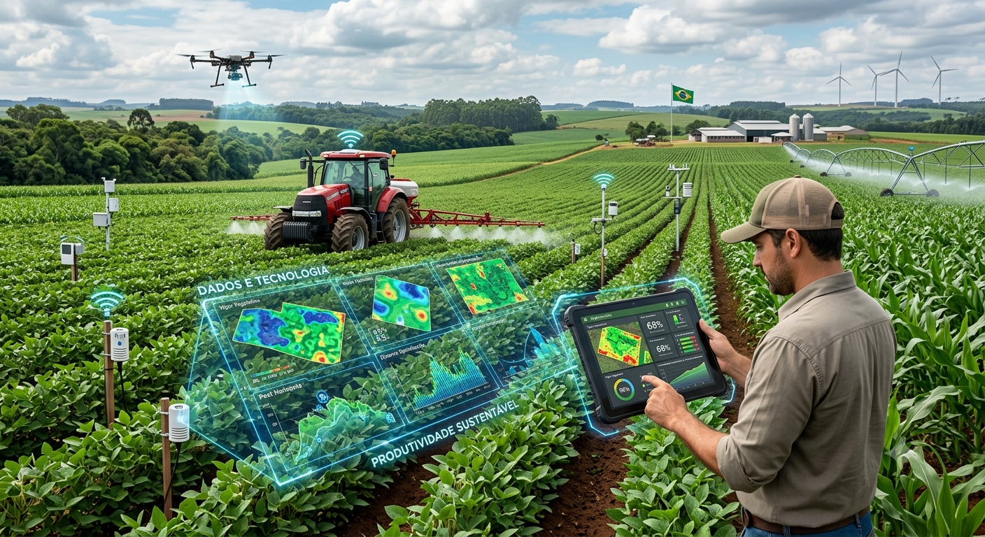Visão sustentável da agricultura do futuro
